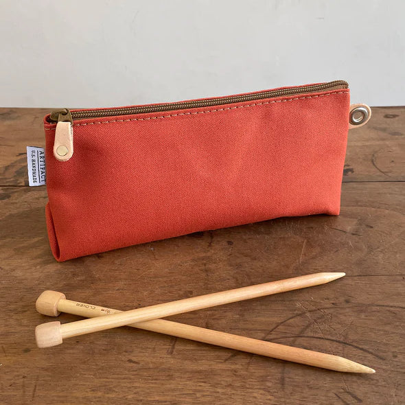 Artifact Knitting Long Pouch