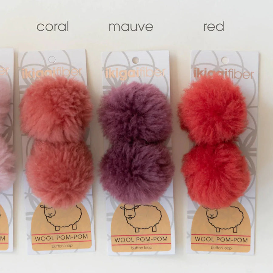 Ikigai Wool Pom Pom 6 cm