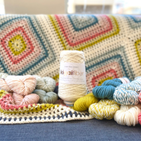 Spotlight on a Project: The Granny Square Lite Blanket