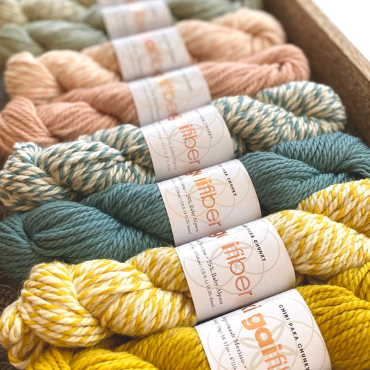 Spotlight on Yarn: Ikigai Fiber Chibi Paka Chunky