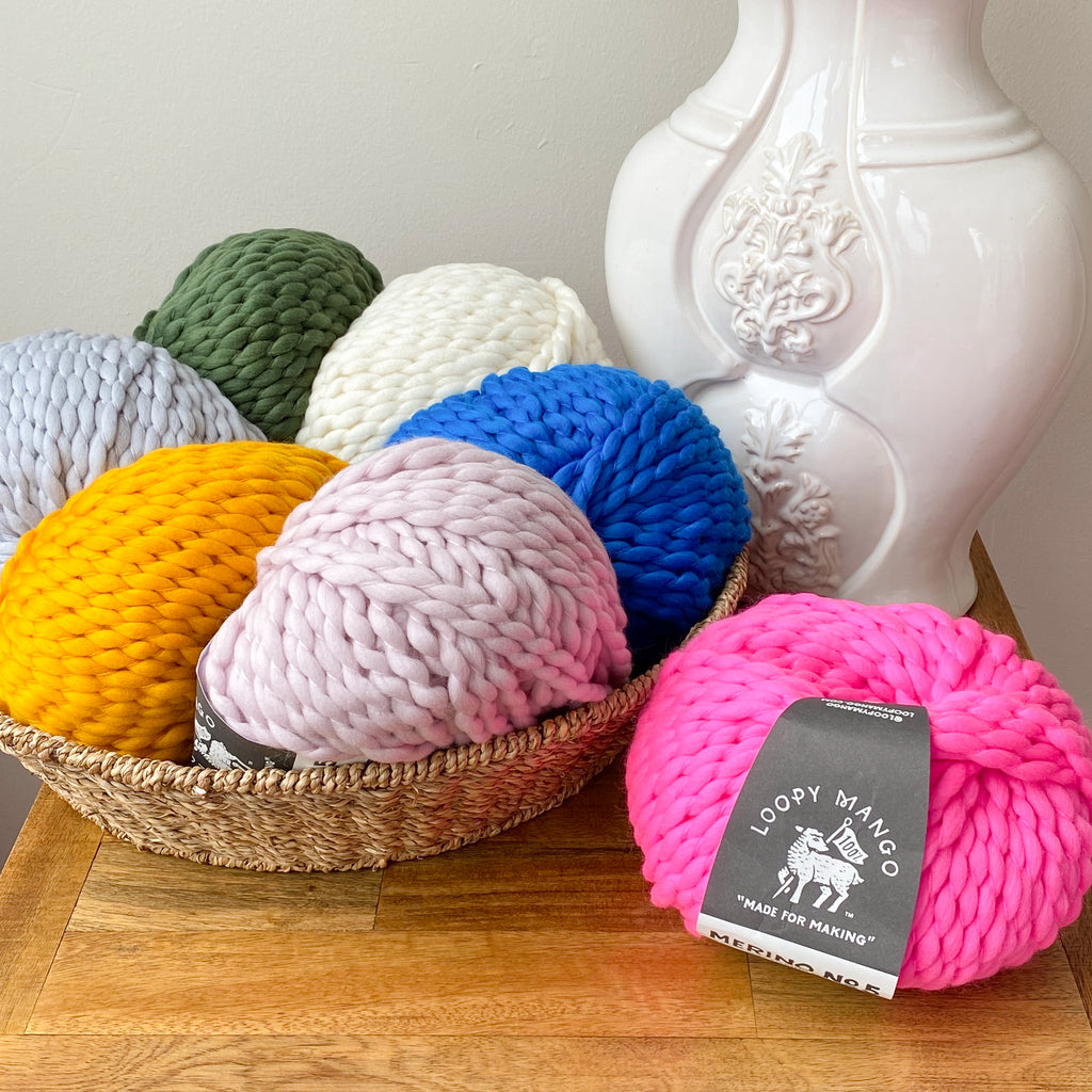 Spotlight on Yarn: Loopy Mango Merino No. 5