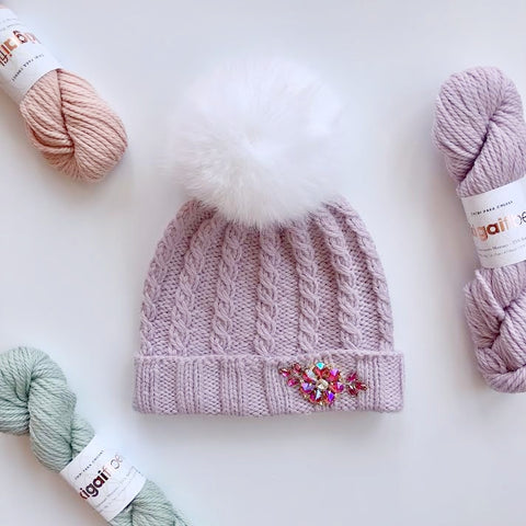 Cabled Elements Hat
