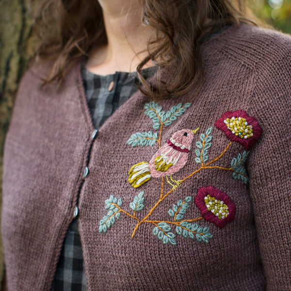 Embroidery On Knits by Judit Gummlich