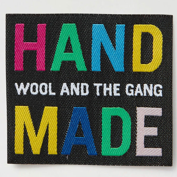 Wool and the Gang "Handmade" Labels