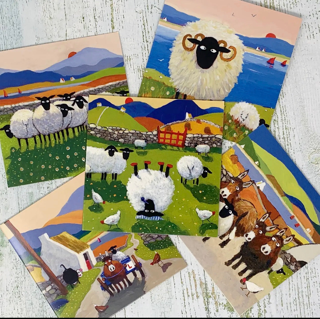 Thomas Joseph Greeting Card Pack - 10 Notecards with Enveloples