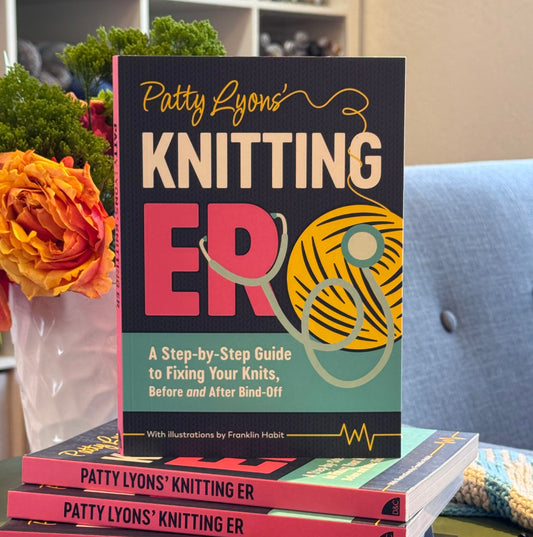 Patty Lyons’ Knitting ER: A step-by-step guide to fixing your knits, before and after bind off
