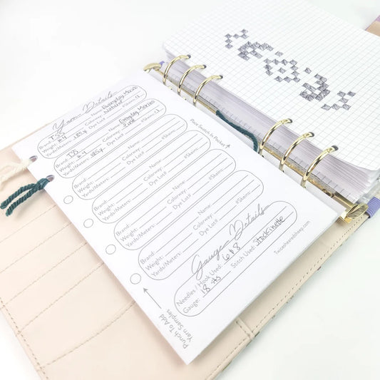 Project Journal and Planner for Knitters & Crocheters