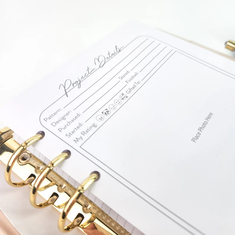 Project Journal and Planner for Knitters & Crocheters