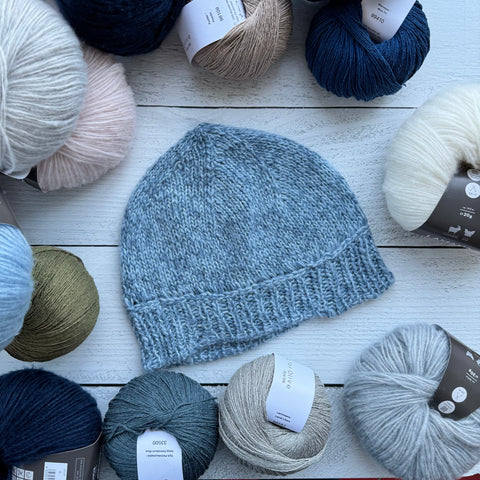 Mitra Hat - Silk & Cashmere Version