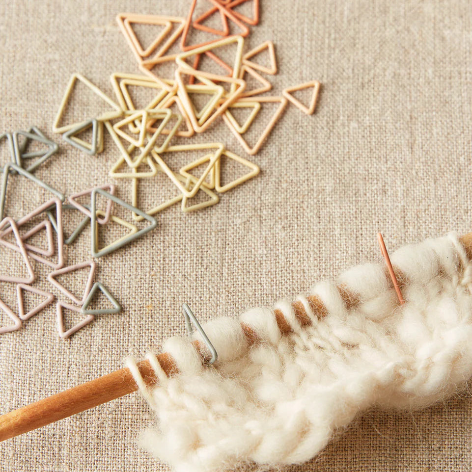 Cocoknits Ring Stitch Markers - Earth Tones