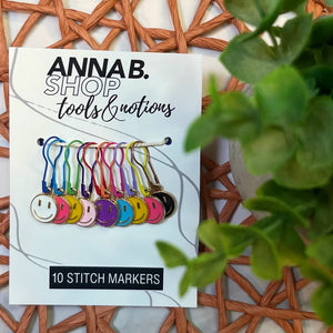 Smiley Stitch Markers