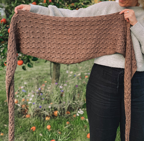 Hazelnut Shawl