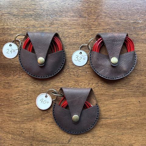 Purl and Hank Leather Cord Keeper