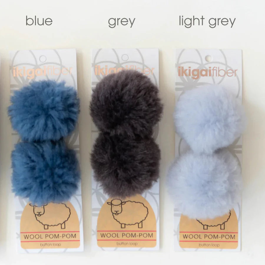 Ikigai Wool Pom Pom 6 cm