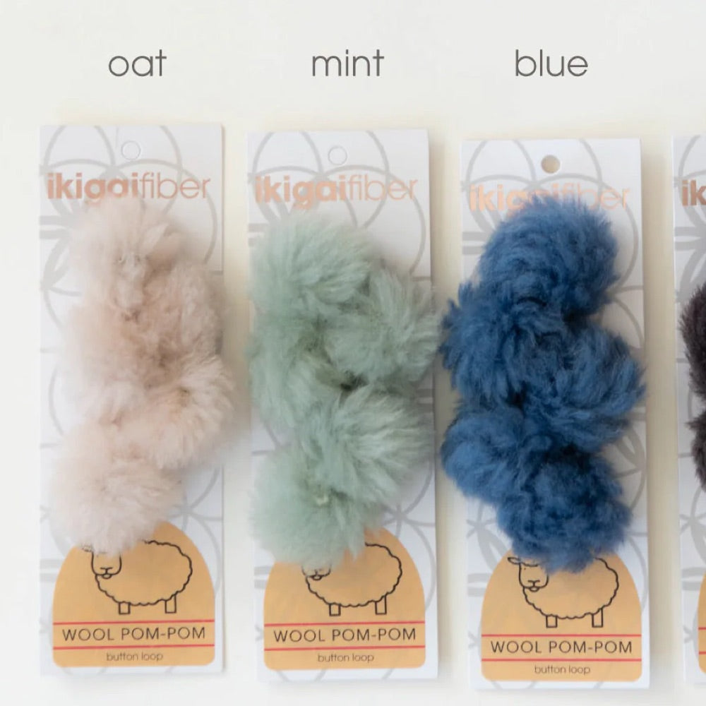 Ikigai Wool Pom-Poms - 4 cm