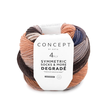 Katia Symmetric Socks & More - Degrade