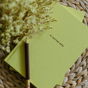 My Knitting Notes | Yellow