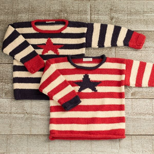 Appalachian Stars & Stripes Pullover Kit - Red Stripe