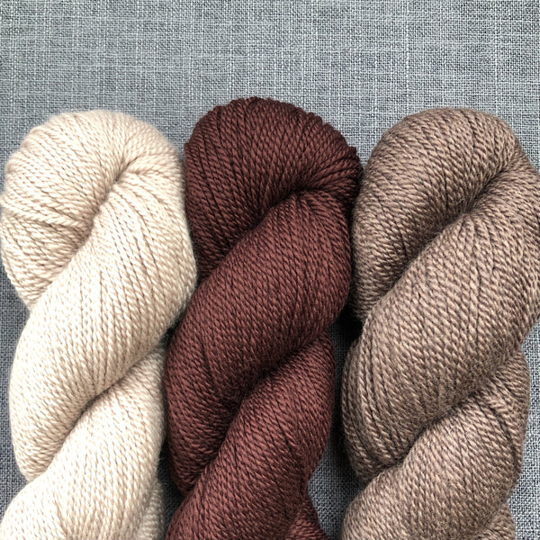 Woolfolk 3 Color Cowl Kit