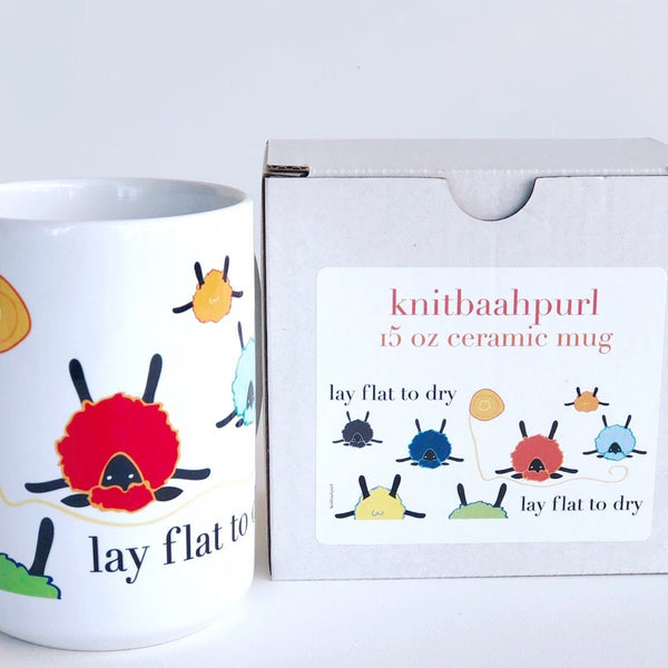 Knit Baah Purl 15-ounce Mug