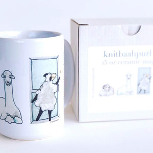 Knit Baah Purl 15-ounce Mug