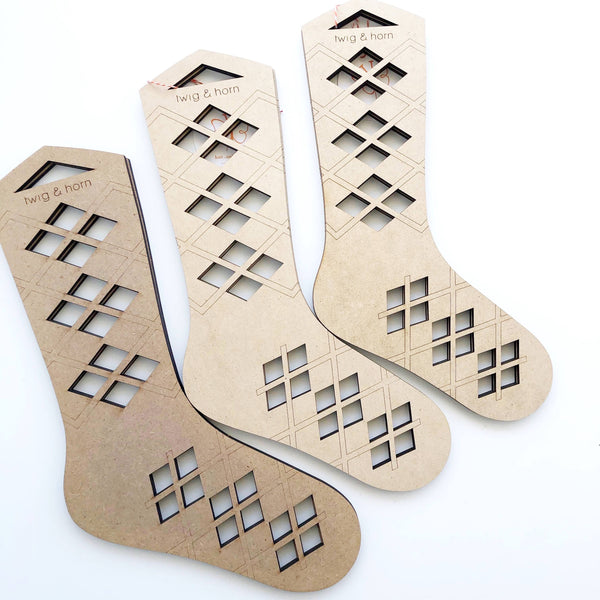 Argyle Sock Blockers