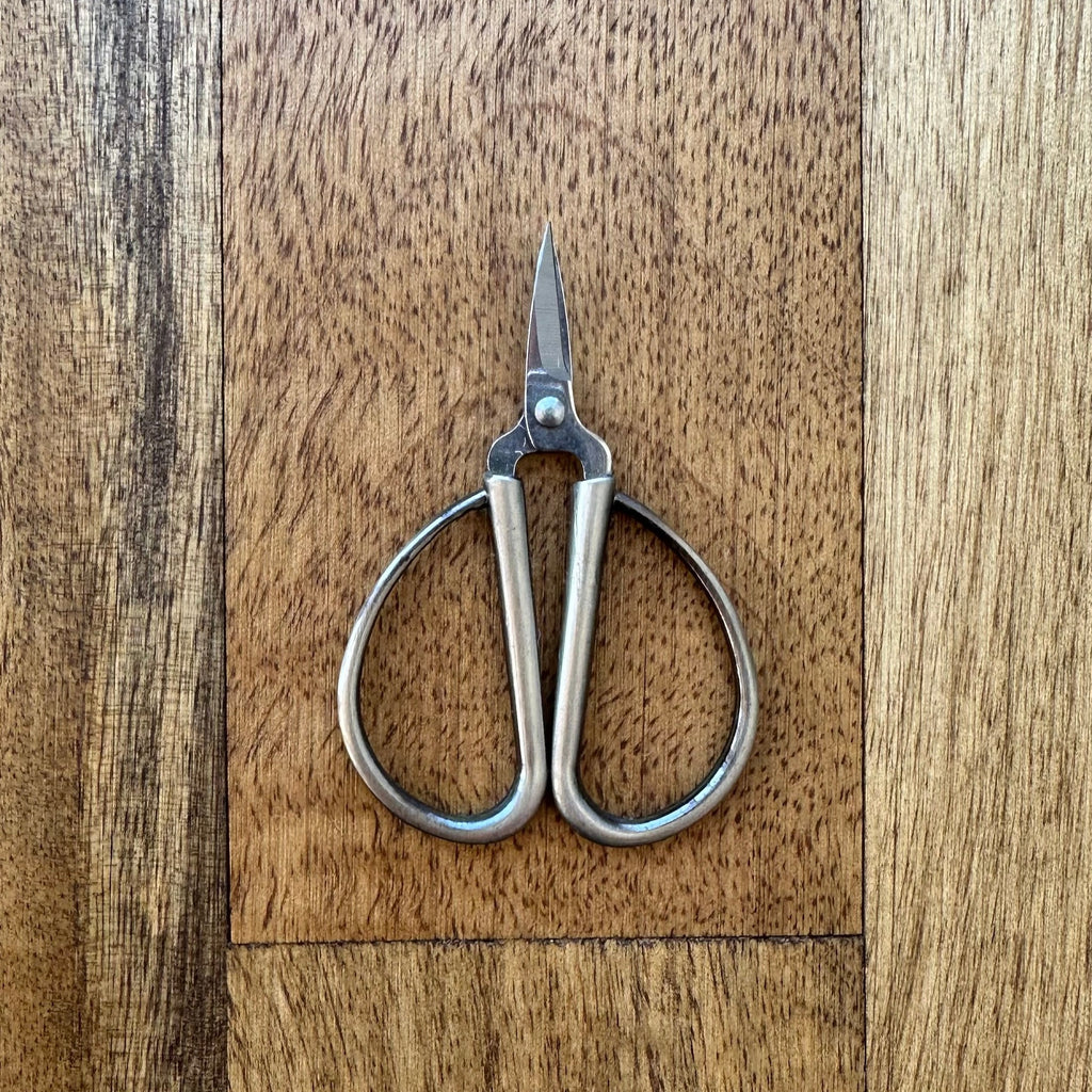 Useful Tiny Scissors Brass and Stainless Steel