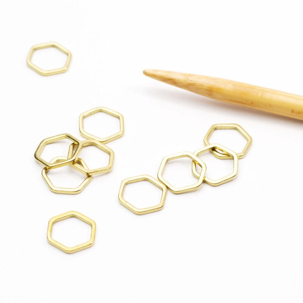 Honeycomb Simple Stitch Markers