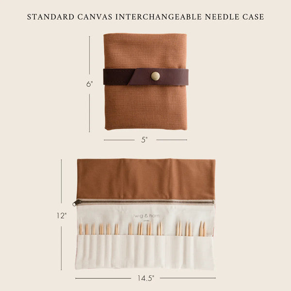 Twig and Horn Interchangable Needle Case