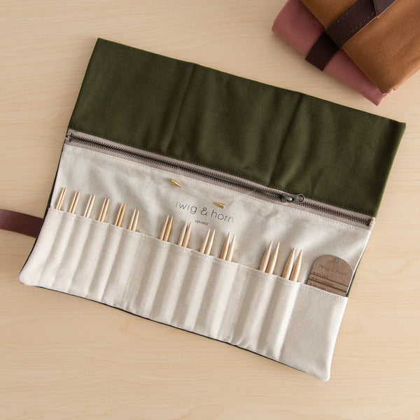 Twig and Horn Interchangable Needle Case