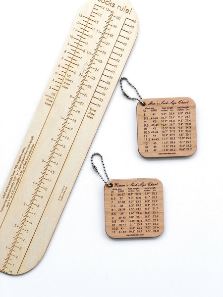 Socks Rule! Birch Sock Ruler