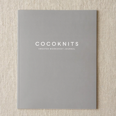 Cocoknits Sweater Worksheet Journal