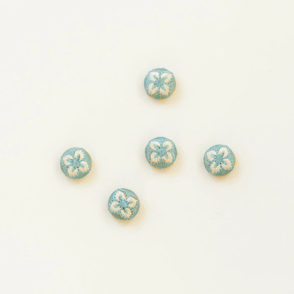 Ikigai Fiber Embroidered Buttons