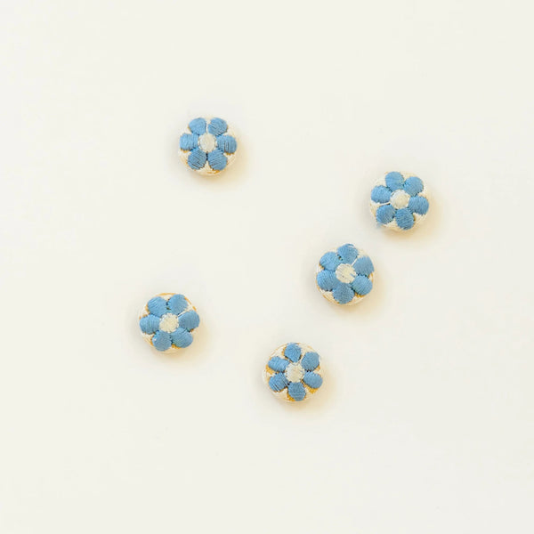 Ikigai Fiber Embroidered Buttons