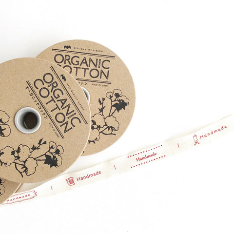Handmade Organic Cotton Ribbon