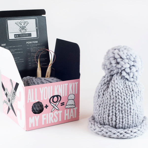Loopy Mango All You Knit Kit - Hat