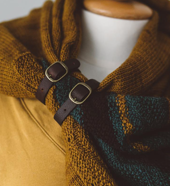 Purl and Hank In-Betweener Shawl Belt