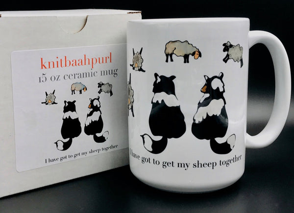 Knit Baah Purl 15-ounce Mug
