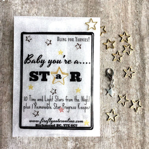 Stars Stitch Marker Set