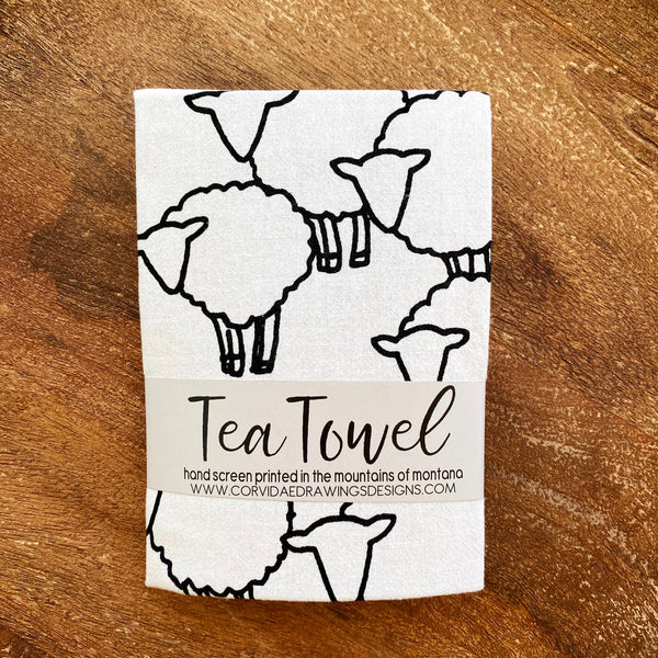 Corvidae Tea Towels