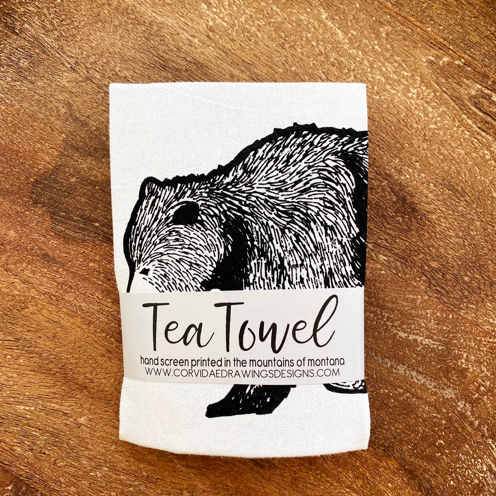 Corvidae Tea Towels