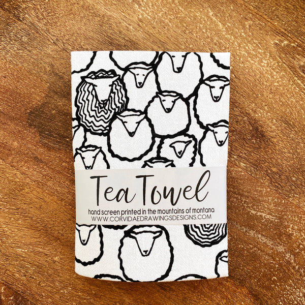 Corvidae Tea Towels